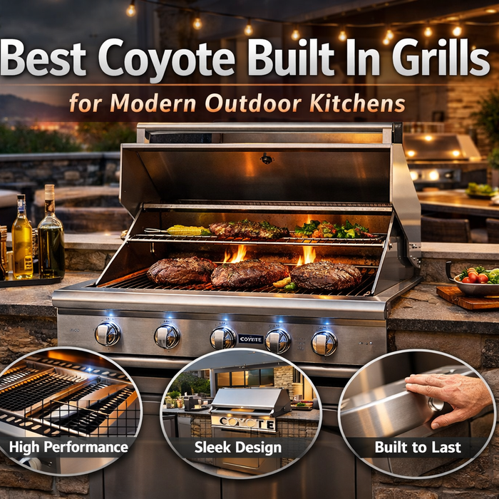 Best Coyote Built In Grills for Modern Outdoor Kitchens