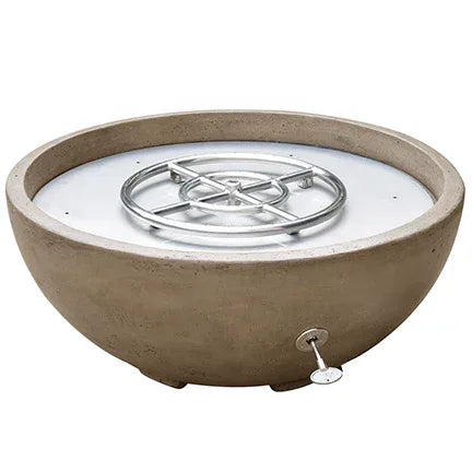 TrueFlame Brown Adobe Fire & Water Bowl - Patioscape Outdoors