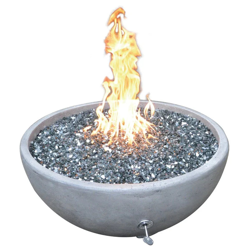 TrueFlame Grey Adobe Fire & Water Bowl - Patioscape Outdoors