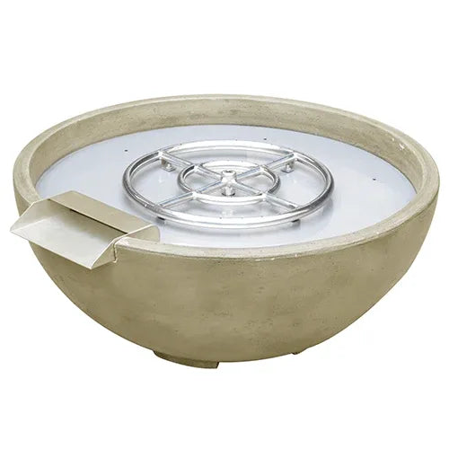 TrueFlame Sand Adobe Fire Water Bowl - Patioscape Outdoors