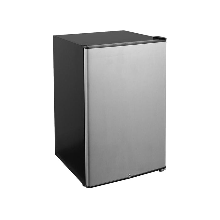 TrueFlame 22-Inch 4.1 Cu. Ft. Outdoor Rated Fridge Reversible Door with Lock