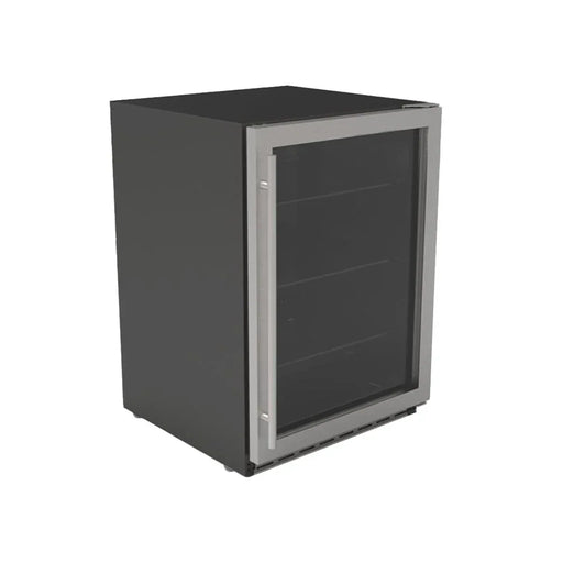 TrueFlame 24-Inch 5.1 Cu. Ft. Outdoor Rated Fridge with Glass Door - Patioscape Outdoors