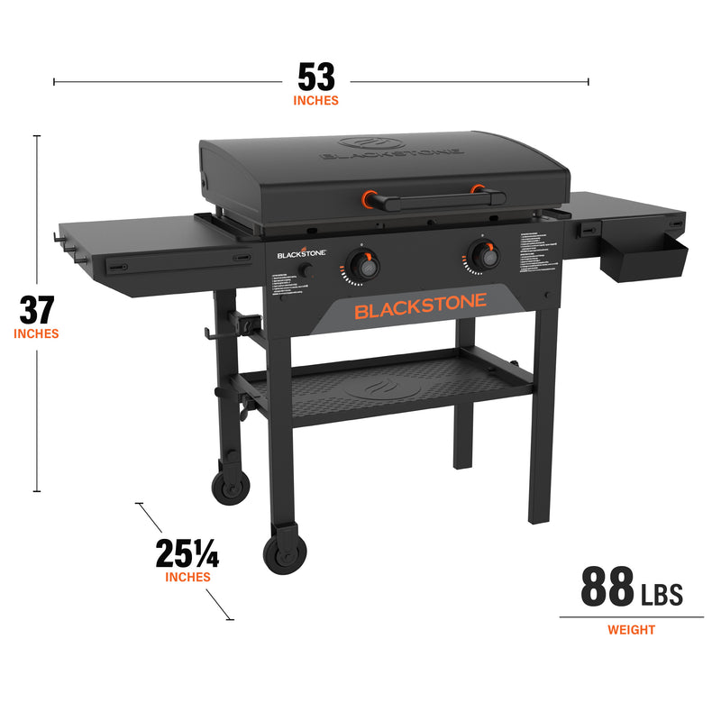 Blackstone 28" 2 Burner Griddle W/ Hood - 2287 - Patioscape Outdoors