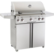 American Outdoor T-Series Grill 30-Inch Freestanding Grill With Rotisserie Backburner and Side Burner - Patioscape Outdoors