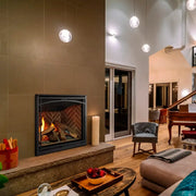 Majestic Meridian Modern 36" Direct Vent Gas Fireplace - Patioscape Outdoors