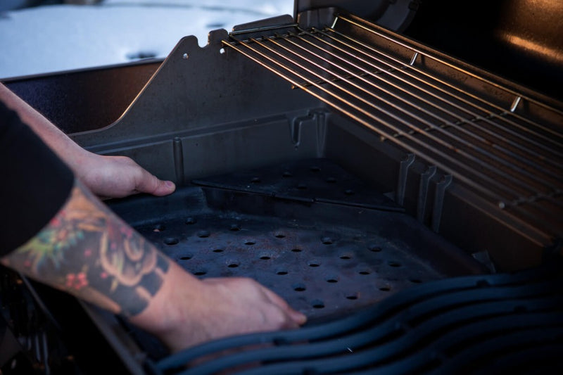 Napoleon Cast Iron Charcoal and Smoker Tray - 67732 - Patioscape Outdoors