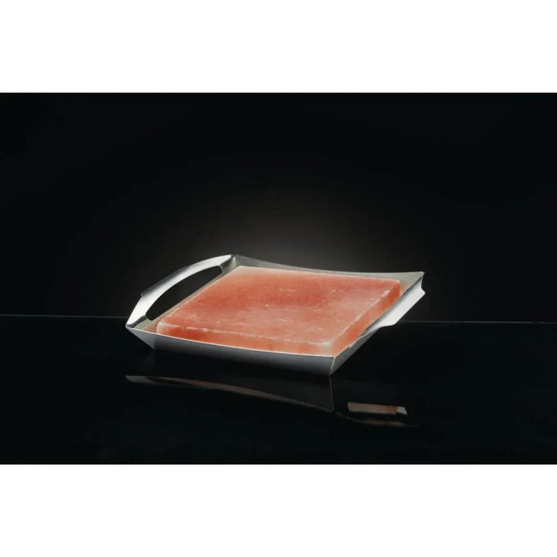 Napoleon 70025 Himalayan Salt Block with Stainless Steel Topper - Patioscape Outdoors