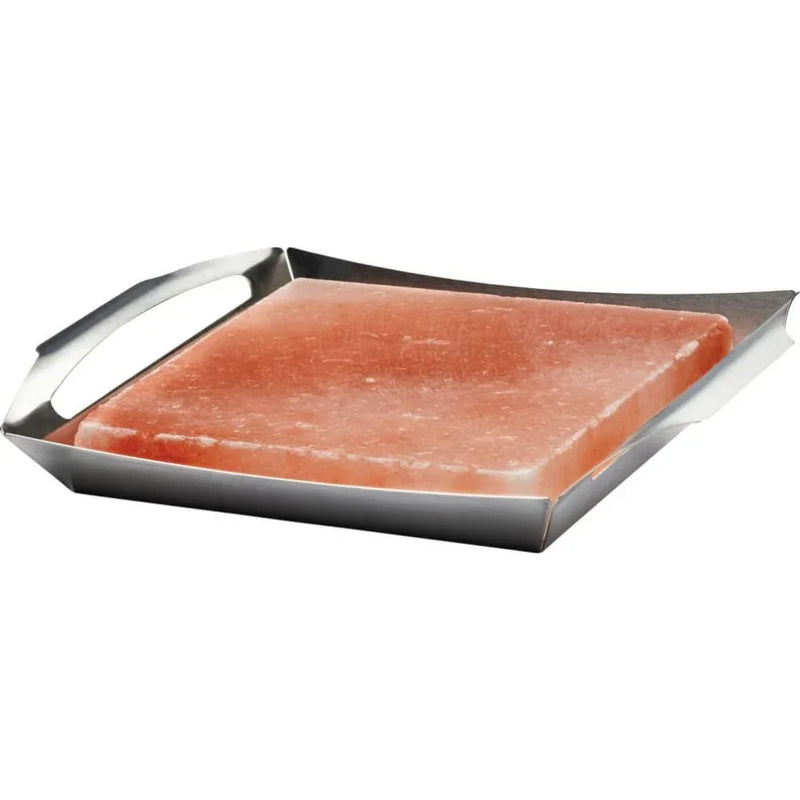 Napoleon 70025 Himalayan Salt Block with Stainless Steel Topper - Patioscape Outdoors