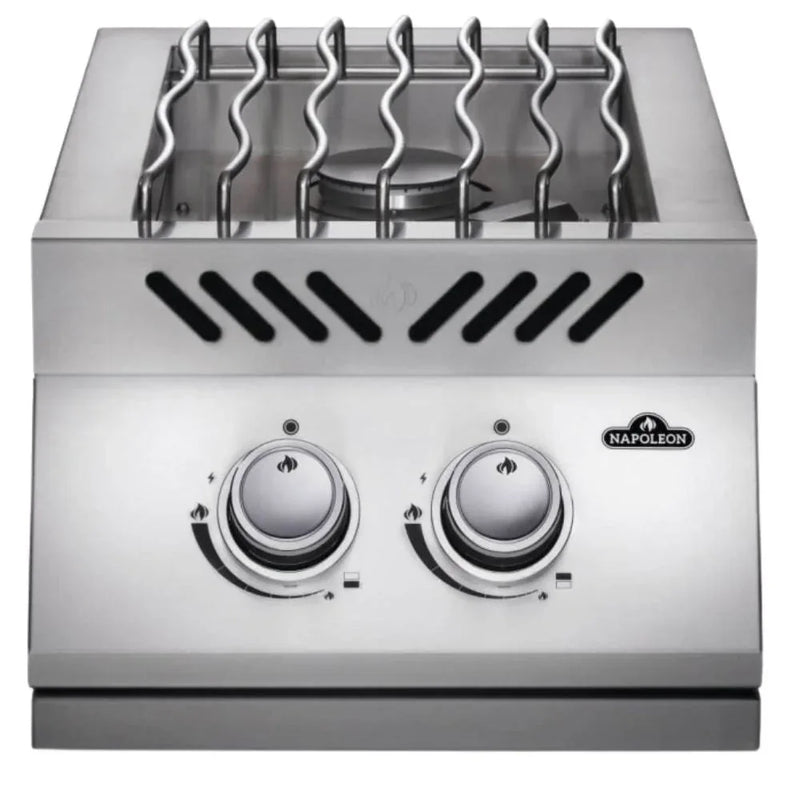 Napoleon BI12RTPSS Built-in 500 Series Inline Dual Range Top Burner - Patioscape Outdoors