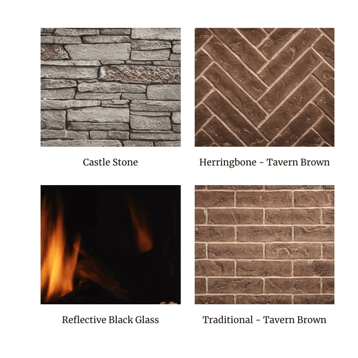 Majestic Meridian Platinum 36" Direct Vent Gas Fireplace - Includes Touchscreen Remote