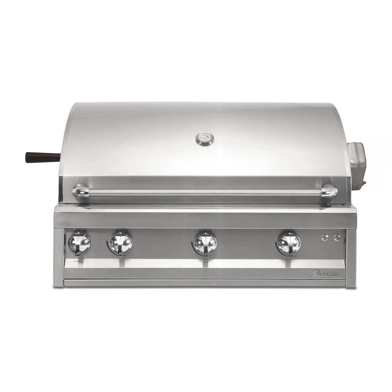 Artisan Professional 42-Inch Propane Gas Built-In Grill w/ Rotisserie and Lights - ARTP-42-LP
