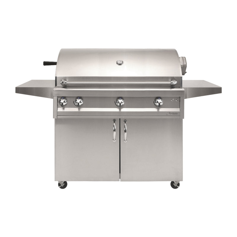 Artisan Professional 42-Inch Propane Gas Freestanding Gill w/ Rotisserie and Lights - ARTP-42C-LP