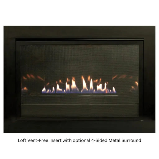 Empire Loft Small Vent-Free Fireplace Insert - Patioscape Outdoors