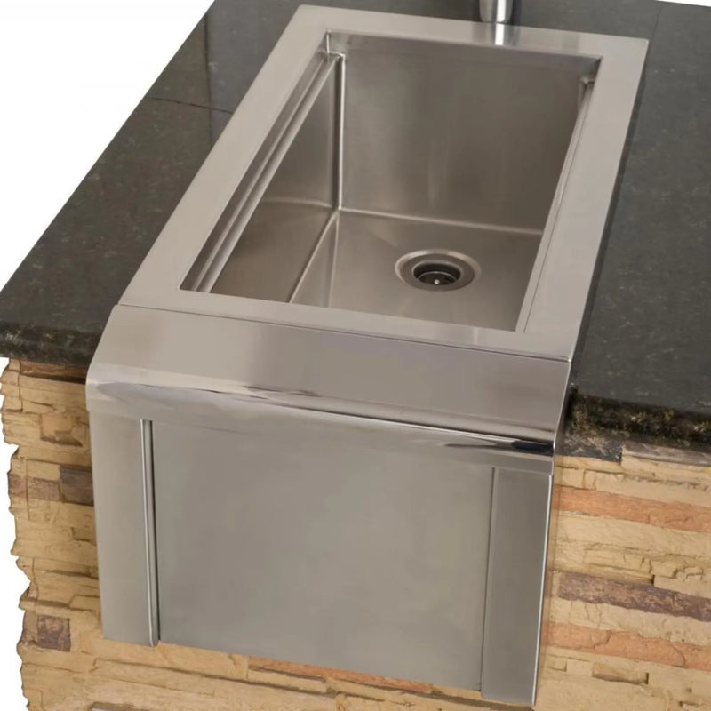 Alfresco 14-Inch Outdoor Rated Versa Bartender & Sink System - Patioscape Outdoors