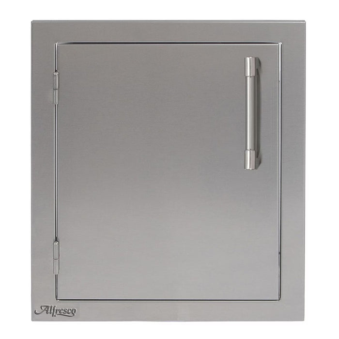 Alfresco 17-Inch Left-Hinged Vertical Single Access Door