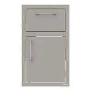 Alfresco 17-Inch Stainless Steel Right-Hinged Soft-Close Door & Drawer Combo - Patioscape Outdoors