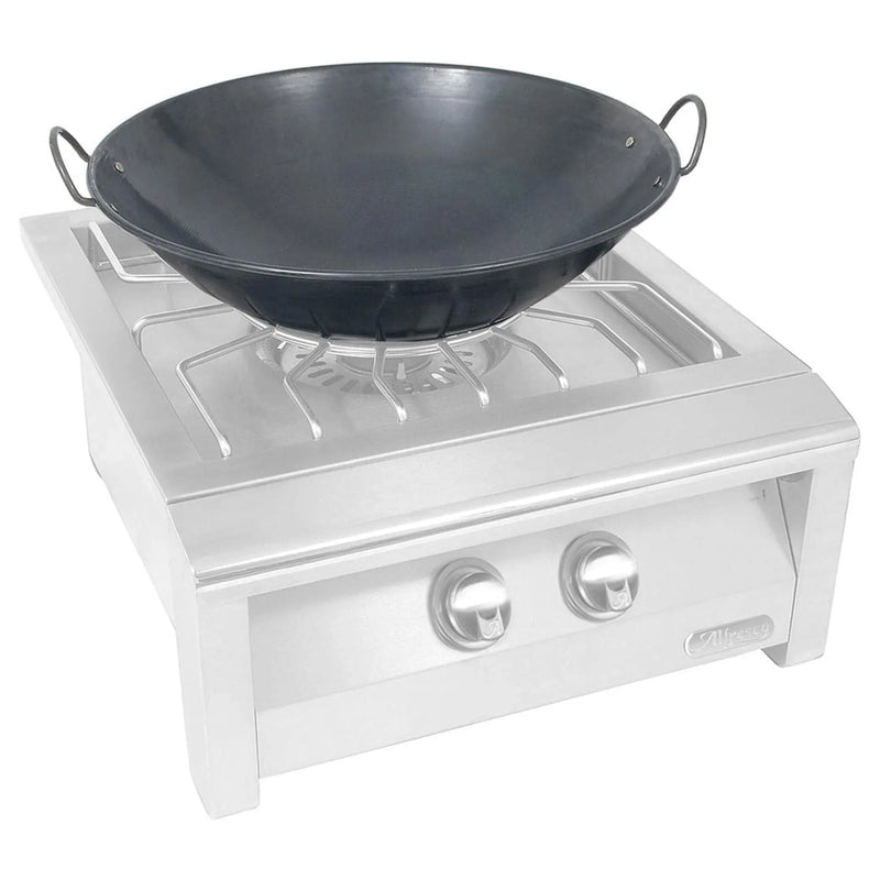 Alfresco 22-Inch Commercial Wok for Versa Power Cooker - Patioscape Outdoors