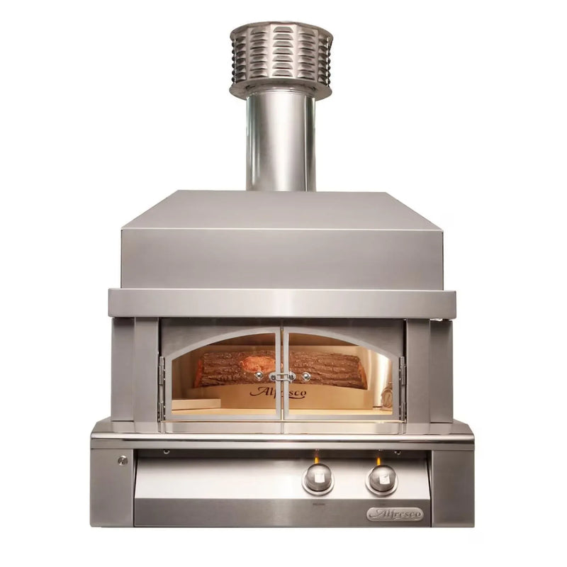 Alfresco 30-Inch Built-In Outdoor Gas Pizza Oven - Patioscape Outdoors