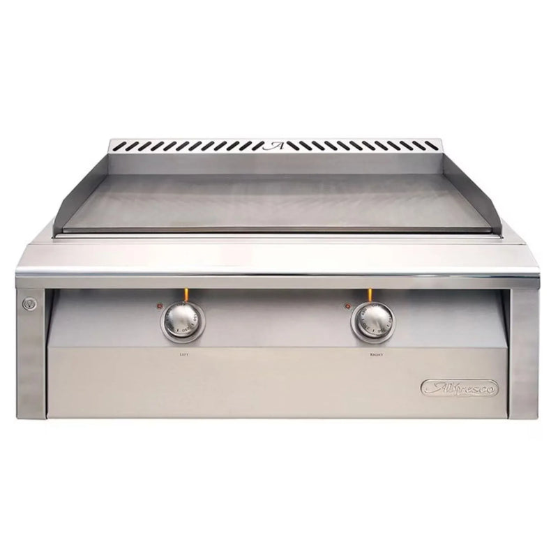 Alfresco 30-Inch Built-in Gas Griddle - Patioscape Outdoors