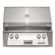 Alfresco 30" Matte Signal White Built-In Gas Grill with Rotisserie, Sear Zone & Smoker - Patioscape Outdoors