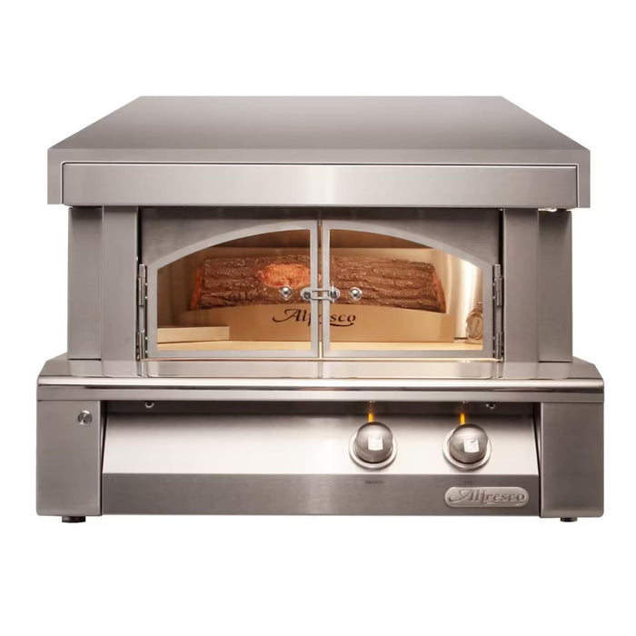Alfresco 30-Inch Countertop Outdoor Gas Pizza Oven