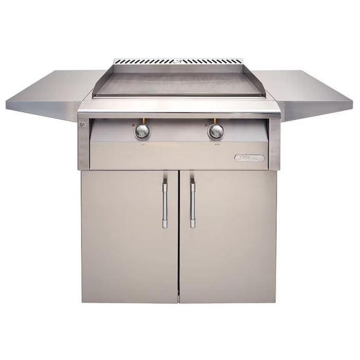 Alfresco 30-Inch Dedicated Gas Griddle w/ Cart