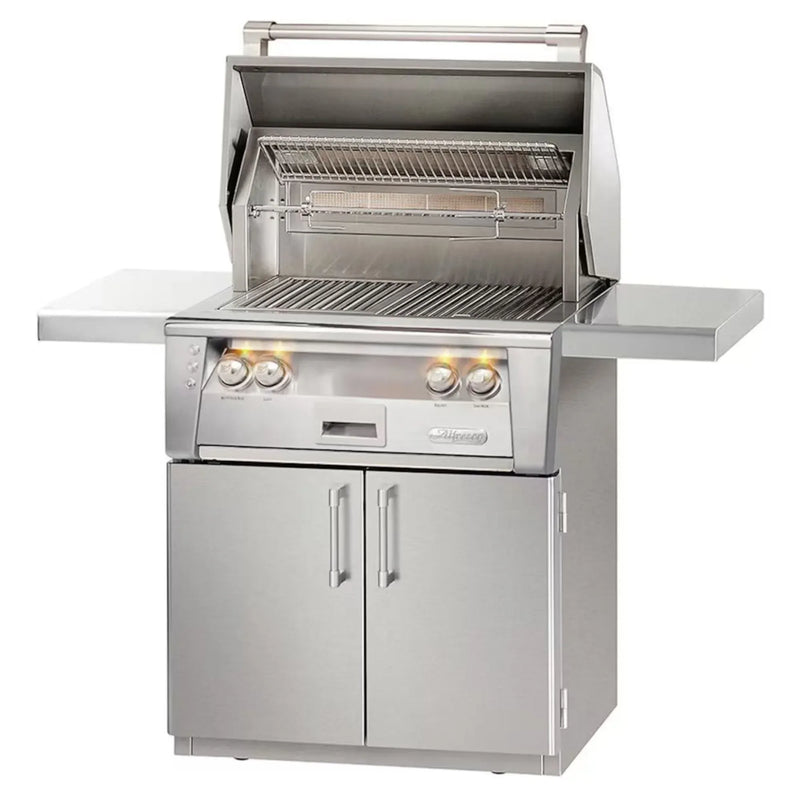 Alfresco 30-Inch Stainless Steel Freestanding Gas Grill w/ Rotisserie & Sear Zone - Patioscape Outdoors
