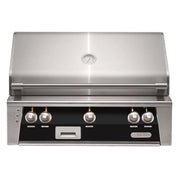 Alfresco 36" Jet Black Built-In Gas Grill with Sear Zone, Rotisserie & Smoker System - Patioscape Outdoors