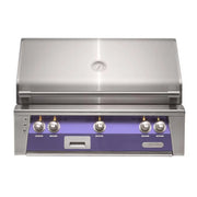Alfresco 36" Blue Lilac Built-In Gas Grill with Rotisserie & Smoker System - Patioscape Outdoors