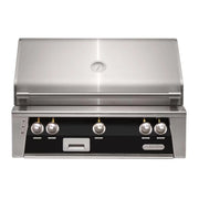 Alfresco 36" Jet Black Built-In Gas Grill with Rotisserie & Smoker System - Patioscape Outdoors