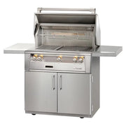 Alfresco 36-Inch Stainless Steel Freestanding Gas Grill w/ Rotisserie - Patioscape Outdoors