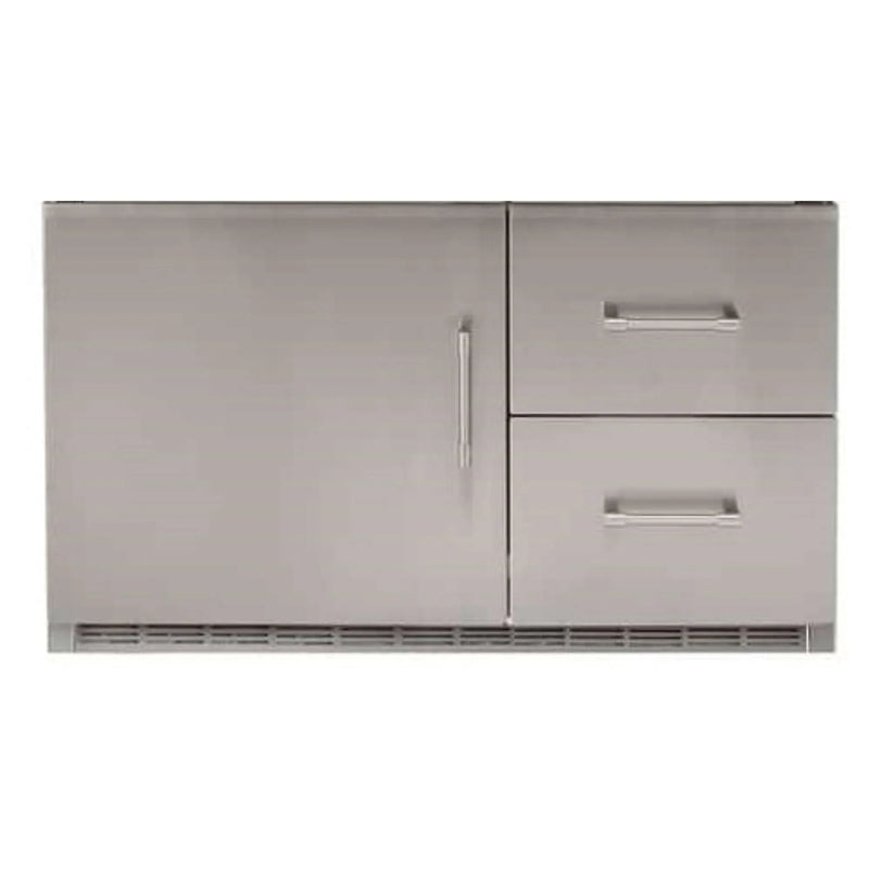 Alfresco 42-Inch Under-Grill Refrigerator, Cart Model - Patioscape Outdoors