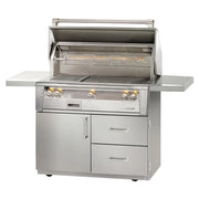 Alfresco Deluxe 42-Inch Stainless Steel Freestanding Gas Grill w/ Rotisserie & Sear Zone - Patioscape Outdoors