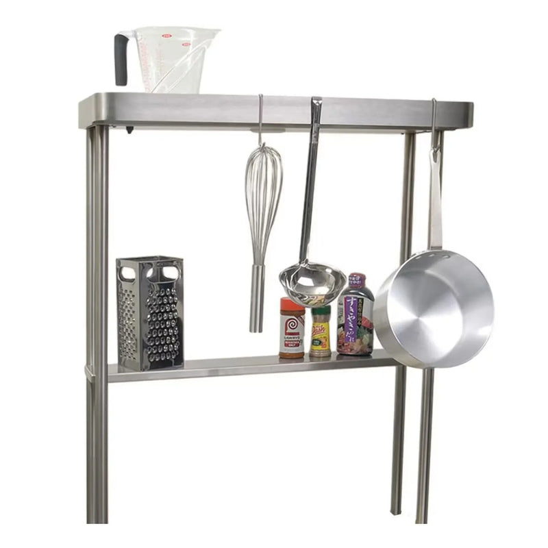 Alfresco High Shelf With Pot Rack And Light Accessory For 30-Inch Apron Sink - Patioscape Outdoors