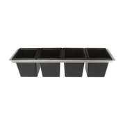 Alfresco Stainless Steel Bar Well Accessory For 30-Inch Apron Sink - Patioscape Outdoors