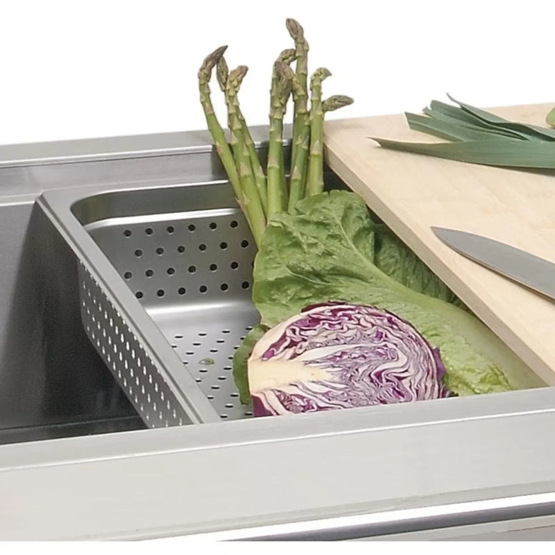 Alfresco Stainless Steel Colander Accessory For 30-Inch Apron Sink - Patioscape Outdoors