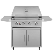 TrueFlame E-Series 32-Inch 4-Burner Freestanding Gas Grill - Patioscape Outdoors