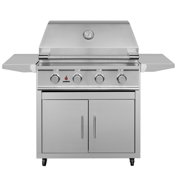 TrueFlame E-Series 32-Inch 4-Burner Freestanding Gas Grill