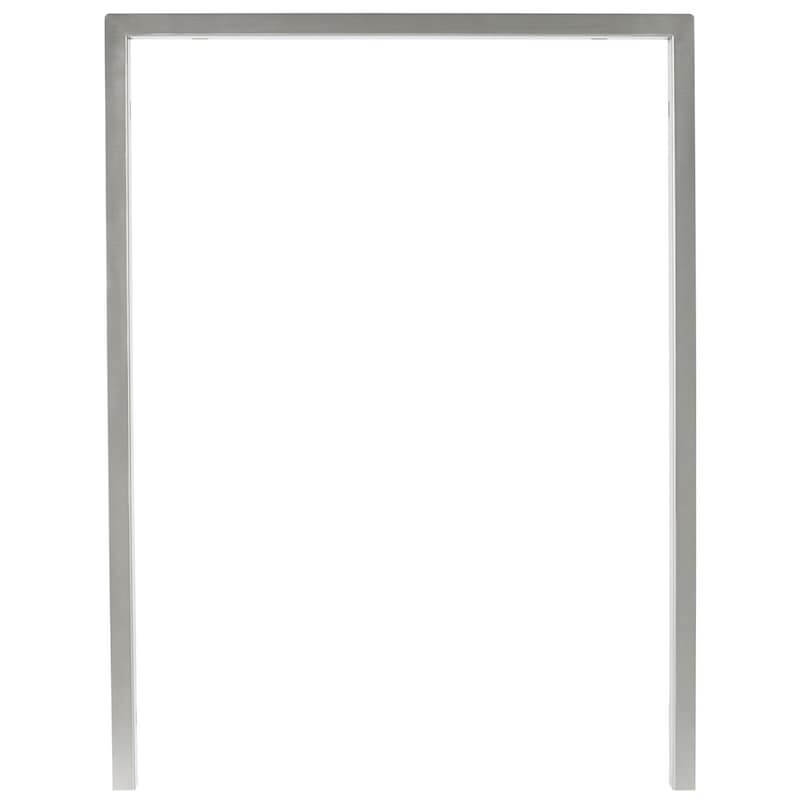 Coyote Stainless Trim Kit for Coyote 24-Inch 5.5 Cu. Ft Refrigerators - C124TK
