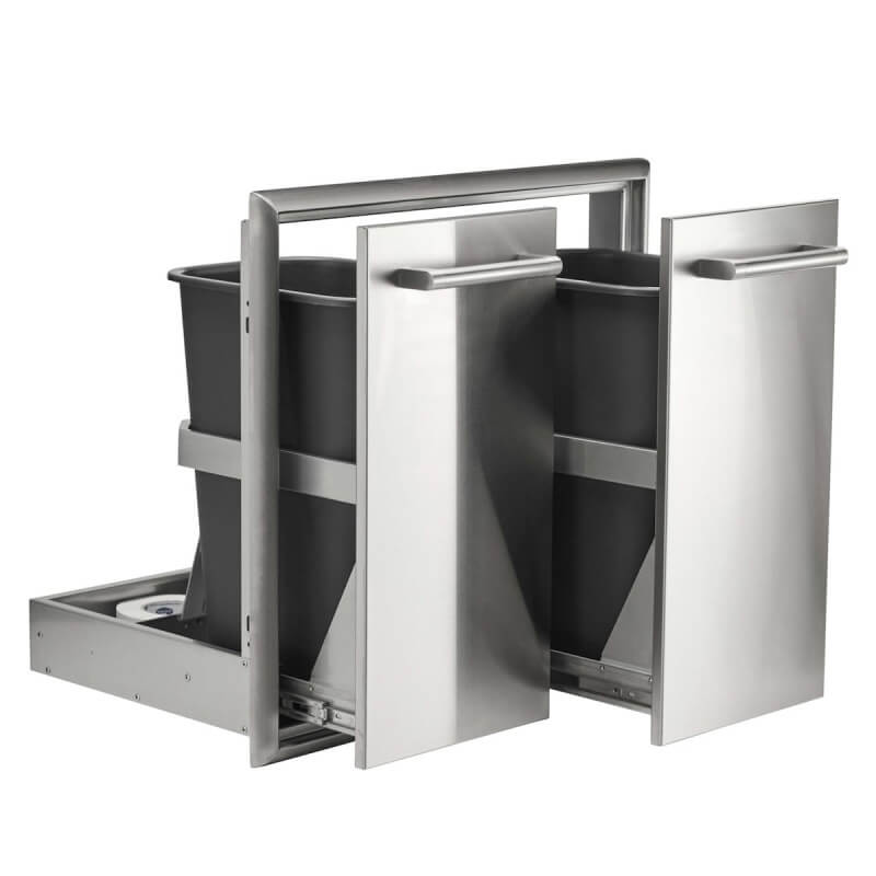 Coyote 26 Inch Pull Out Trash / Recycle Bin - C3-TC