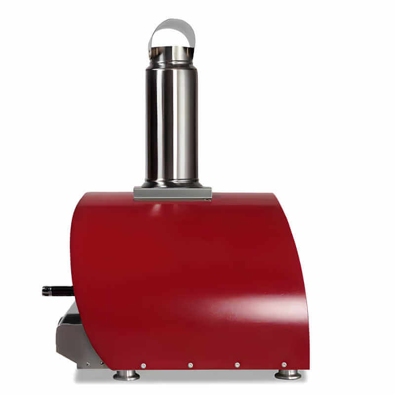 Coyote 30-Inch Hybrid Multi-Fuel Outdoor Pizza Oven - Red