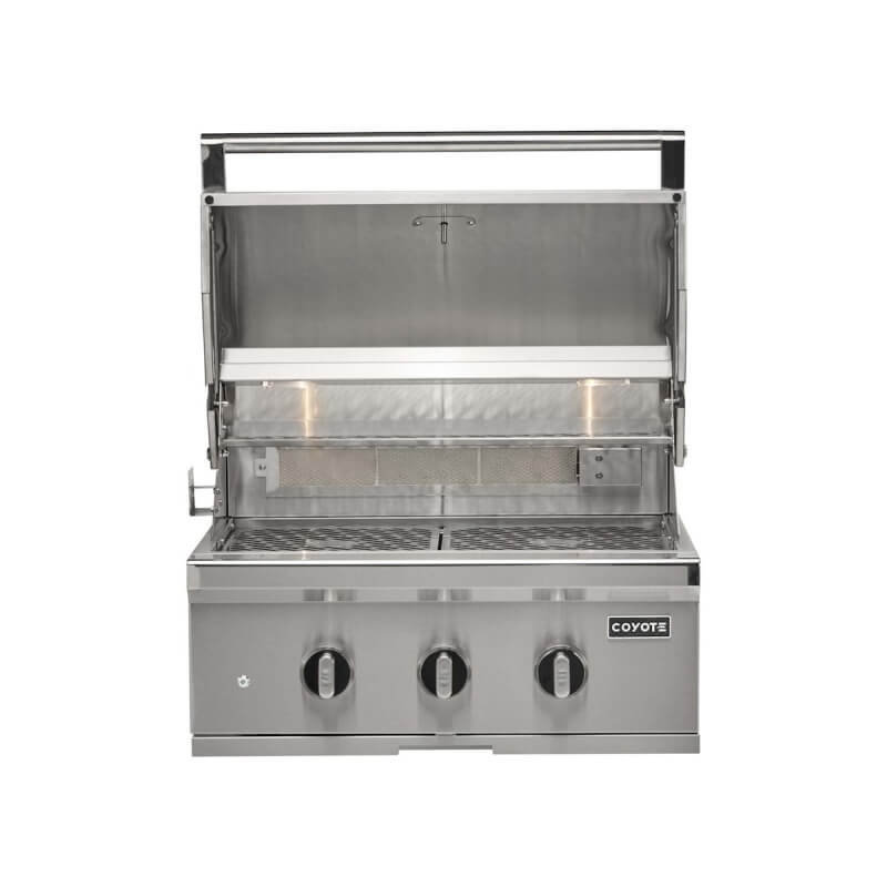 Coyote 5-Piece SL-Series 30-Inch 2-Burner Gas Grill Outdoor Kitchen Package