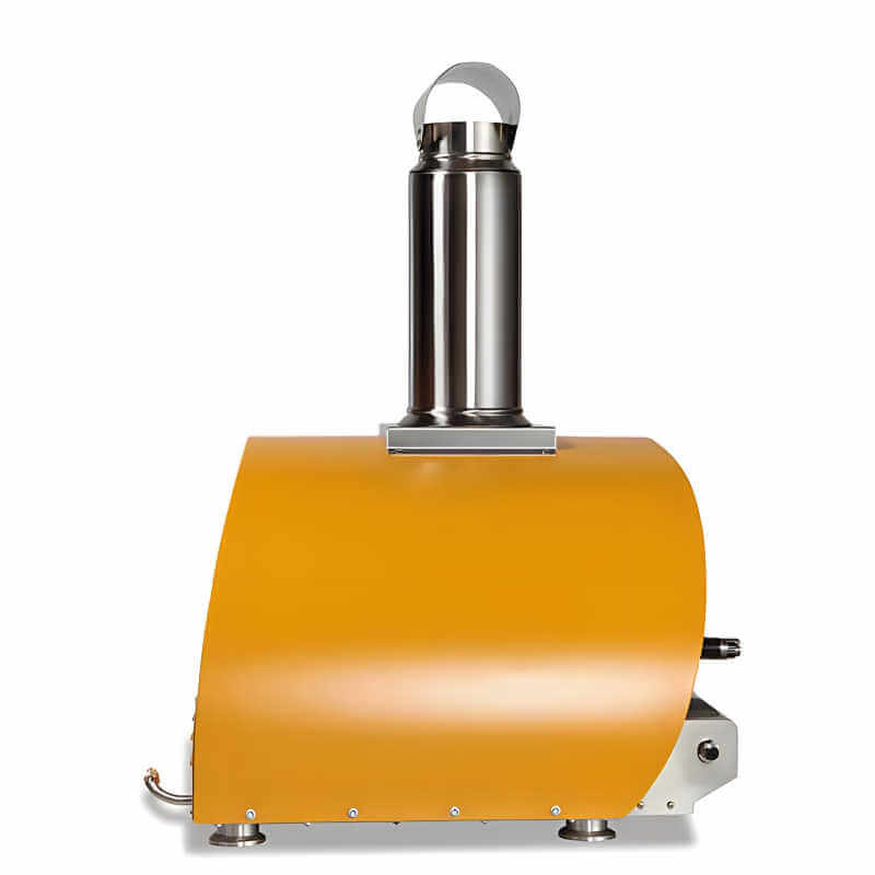 Coyote 30-Inch Hybrid Multi-Fuel Outdoor Pizza Oven - Yellow