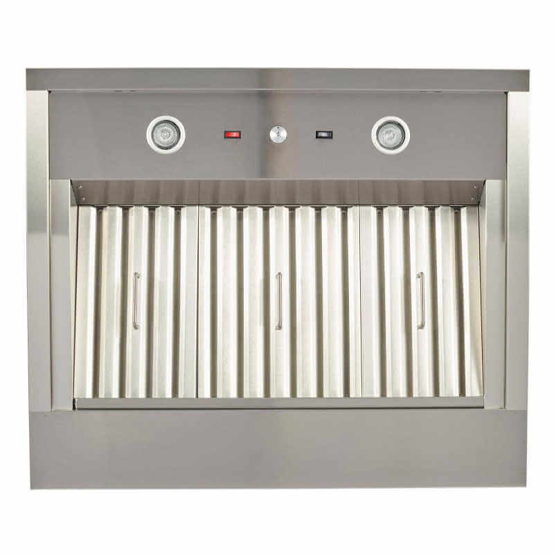 Coyote 36-Inch Stainless Steel Outdoor Vent Hood With Internal 1200 CFM Blower Motor