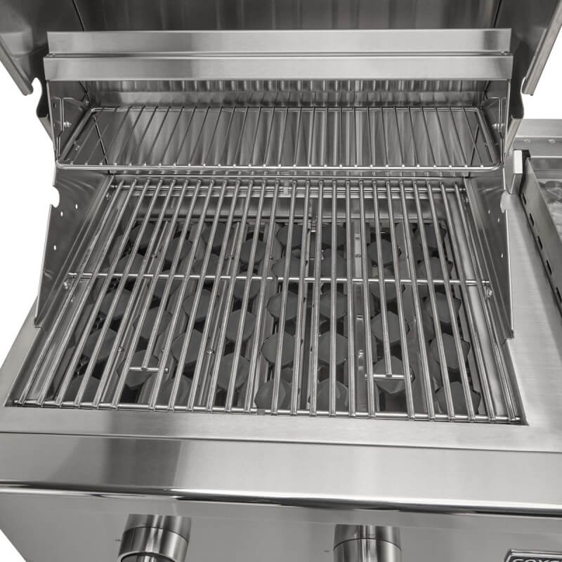 Coyote 50-in Built-In Gas Grill / Flat Top Combo - C3CO50