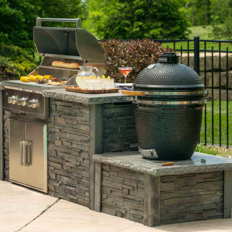 Coyote Asado Ceramic Built In Grill