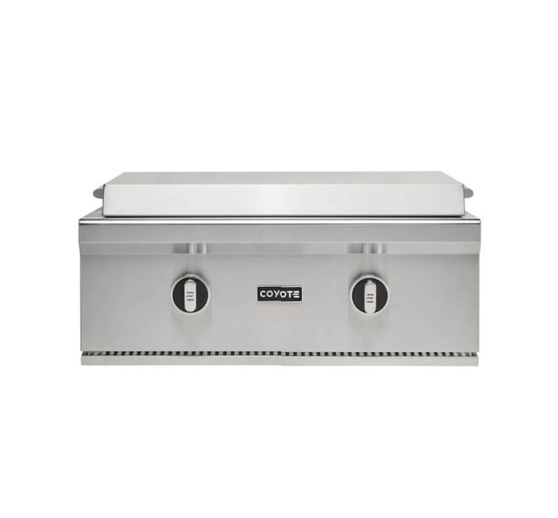 Coyote 30-Inch Built-In Flat Top Grill - C3FTG30