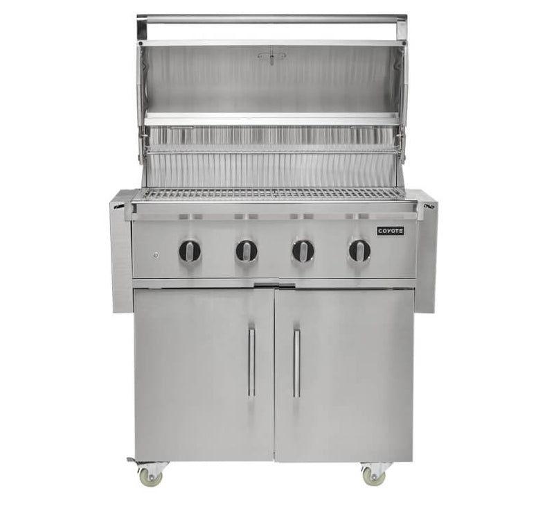 Coyote CL-Series 36-Inch 4-Burner Freestanding Gas Grill