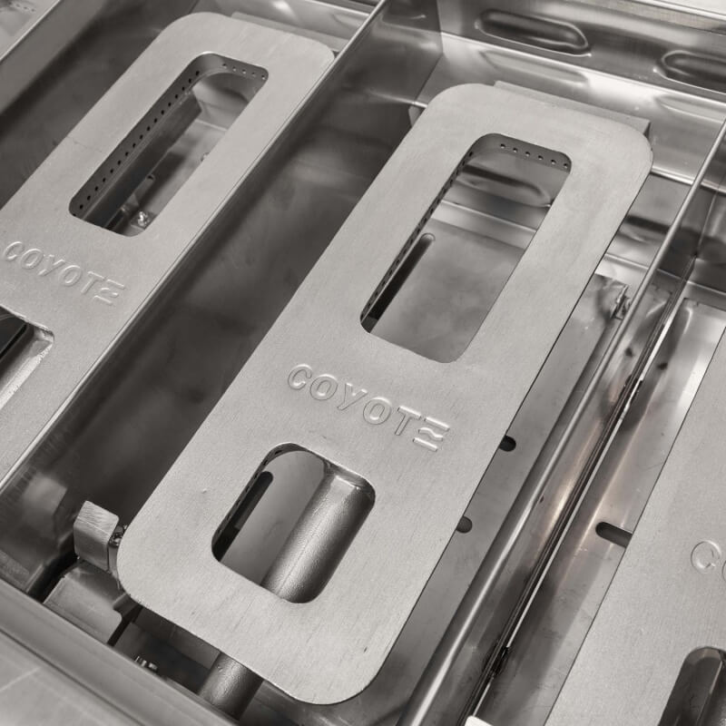 Coyote 7-Piece CL-Series 42-Inch 5-Burner Gas Grill Outdoor Kitchen Package