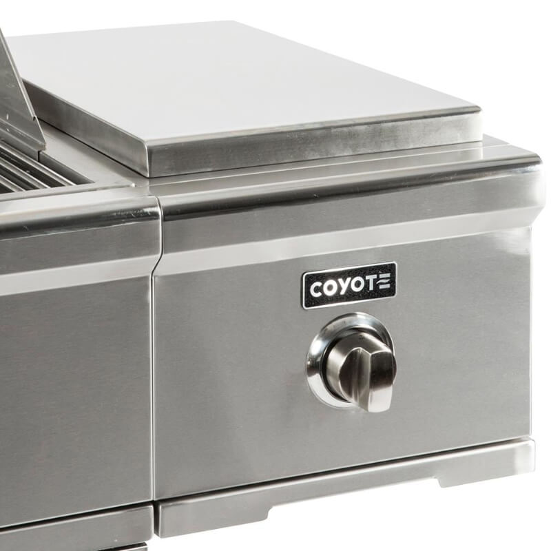 Coyote Cart Mounted Single Side Burner - C1CSB